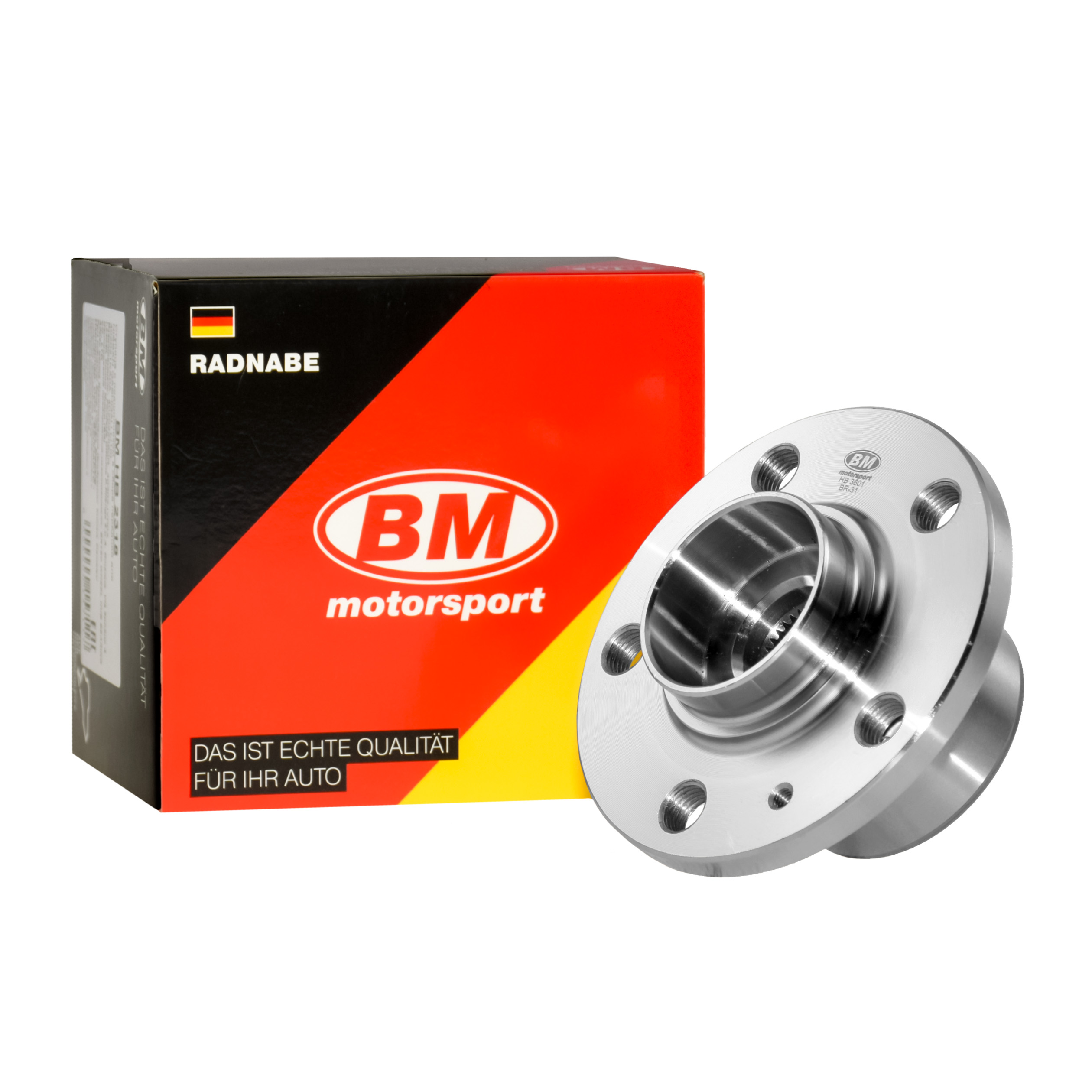 BM HB 3601 Ступица передняя, для тормозных дисков D 256mm, 288mm